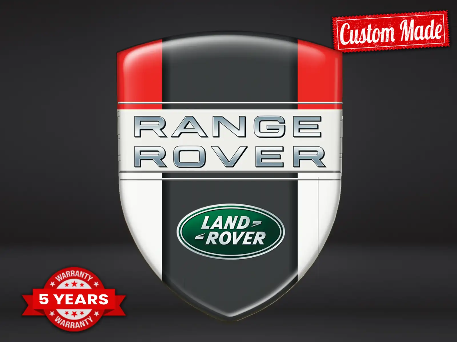 Land Rover Sticker Pare-Brise Contemporain Max Chic Pro Robuste